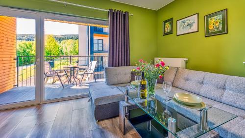 Swieradow-Zdroj Apartment | Apartament 18 Resort Izerski obok Sky Walk z ogólnodostępną sauną - 5D Apartments