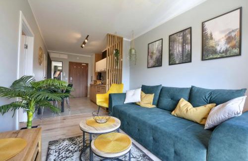 Szklarska Poreba Apartment | Apartament AREKA A16 Green Resort - klimatyzacja, basen, sauny, jacuzzi, siłownia