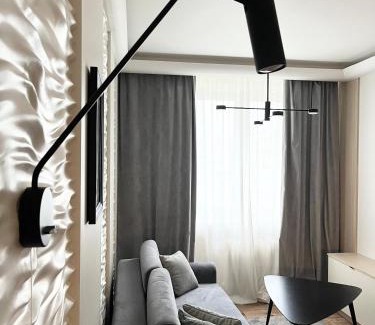 Czestochowa Apartment | Apartament BIANCO PREMIUM z widokiem na Ratusz