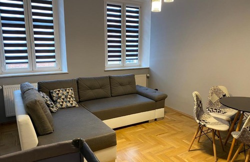 Bielawa Apartment | Apartament F21 Deluxe w Bielawie - Widok na Góry Sowie