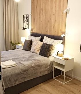 Elblag Apartment | Apartament Kameralis Old Town - klimatyzacja - balkon - winda