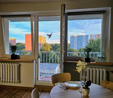 Gliwice Apartment | Apartament Kozielska z balkonem i klimatyzacją