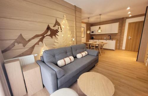 Bialka Tatrzanska Apartment | Apartament z prywatną sauną i widokiem na Tatry SKIBUS Kulkolandia Sala Zabaw Balia