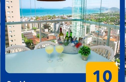 Loteamento Joao Batista Juliao Apartment | Apartamento SOL DOURADO Vista Mar Guarujá Enseada