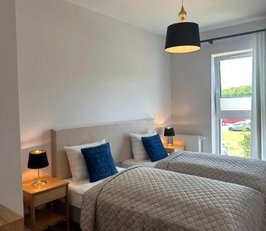 Kudowa Zdroj Apartment | APARTAMENTY "LA VILLA" DELUXE z dwoma sypialniami, balkonem, parkingiem, blisko centrum