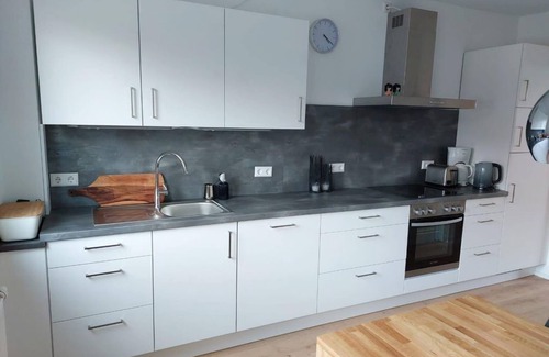 Freckenfeld Apartment | Apartement Landpartie with terrace - Ferienwohnung Landpartie