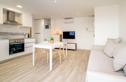 Santa Susanna Apartment | Aparthotel with pool and terrace sea views