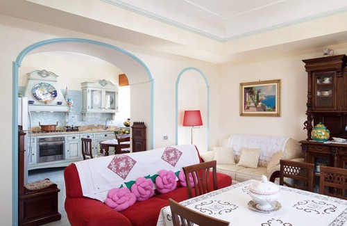 Sant'Agata sui Due Golfi Apartment | Apartment Ocean - Sorrento coast, with sea view, pool, garden, parking, Wi-Fi