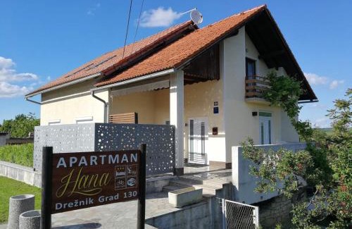 Dreznik Grad Apartment | Apartman Hana