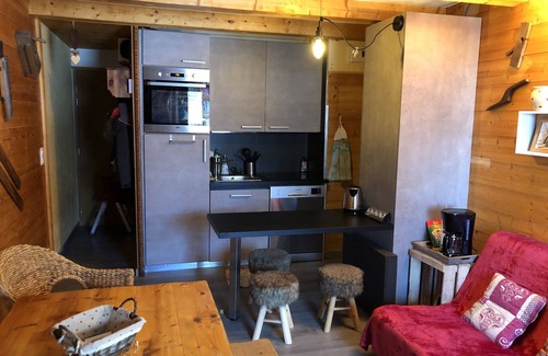 Plagne Centre Apartment | APARTMENT 3 rooms - comfort-8 pers- PIED des PISTES- VUE MT BLANC