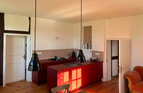 Schmatzin Apartment | Apartment 3 Peenestrom - Gutshaus Schlatkow