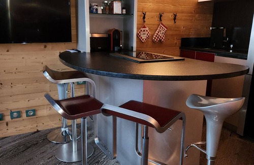 Doucy-Combelouviere Apartment | Apartment 5 ppl, balcony with a mountain view, close from ski slopes