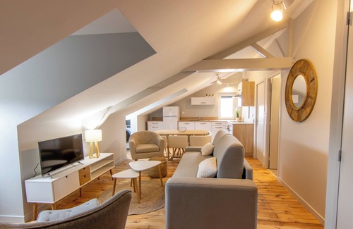 Chatel-Guyon Apartment | Apartment 6 people air-conditioned family type 2 bedrooms + sofa bed Puy de Dôme 302