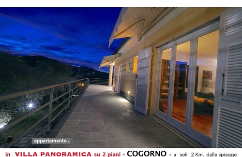 San Salvatore House | Apartment B in villa with panoramic view