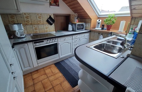 Schwaebisch Gmuend Apartment | Apartment 'Bauchert' with Balcony and Wi-Fi