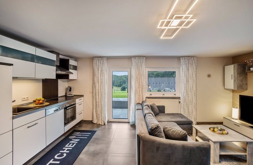 Hartenstein Apartment | Apartment 'Brunnerhof Urlaub Auf Dem Land' with Terrace and Shared Garden