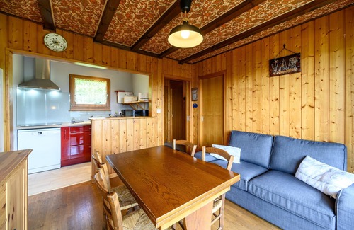 Soultzeren Apartment | Apartment 'Chalet Sol La Mi' with Mountain View, Private Terrace and Private Garden