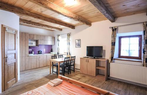 Horni Plana Apartment | Apartment Comfort in Farmhouse by Interhome