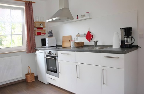 Liebenau Apartment | Apartment 'Die Fuchsmühle' with Shared Terrace, Shared Garden and Wi-Fi