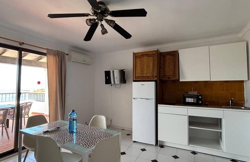 Portinatx Apartment | Apartment 'Vista Mar 4B' with Sea View, Wi-Fi and Air Conditioning