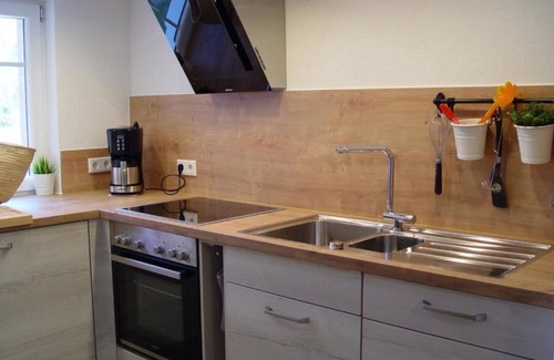 Grebenhain House | Apartment 'Ferienhaus Kaline' with Private Terrace, Private Garden and Wi-Fi
