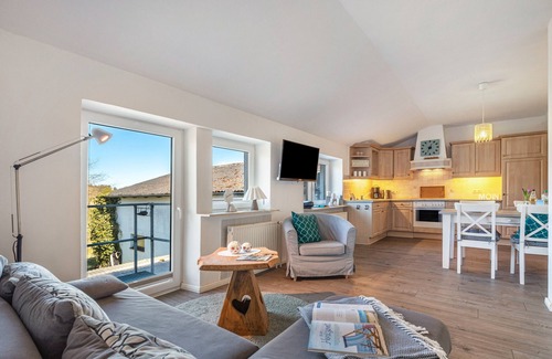 Bielenberg Apartment | Apartment 'Ferienwohnung 1' with Private Terrace, Shared Garden