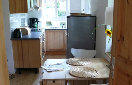 Salem Apartment | Apartment 'Ferienwohnung Dampfkessel' with Private Terrace, Shared Garden and Wi-Fi