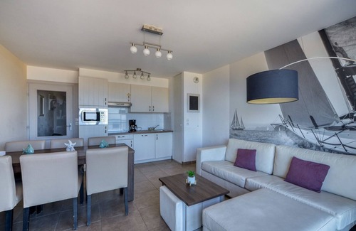 Bray-Dunes House | Apartment for 4 people with balcony with seaview