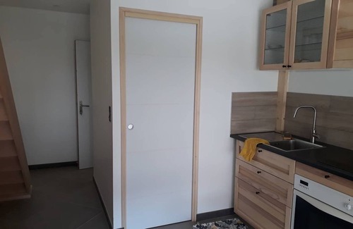 Bellecombe-en-Beauges Apartment | Apartment with balcony in the village