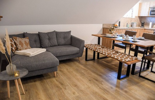 Lauterbach Apartment | Apartment 'Hühnerstall' with Shared Terrace, Shared Garden and Wi-Fi
