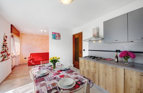 Quart Apartment | Apartment 'Il Piccolo Nido' with Mountain View, Shared Garden and Wi-Fi