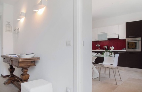 Laveno Apartment | Apartment 'La Fonte Primo Piano' with Mountain View, Shared Garden and Wi-Fi