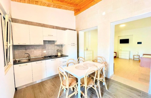 Montincello Apartment | Apartment 'La Mignola - Quadri 6' with Private Terrace, Wi-Fi and Air Conditioning