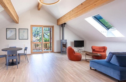 Leontica Apartment | Apartment Loft Lepontica by Interhome
