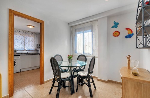 Platja de Piles Apartment | Apartment 'Monduver 2006' with Sea View, Shared Pool and Private Terrace