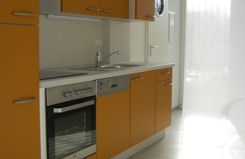 St Lorenz Apartment | Apartment Niemann 3 - large kitchen with terrace