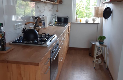 Linden-Sud Apartment | Apartment 'Ruhe Über Den Dächern Hannovers' with Private Terrace, Balcony and Wi-Fi