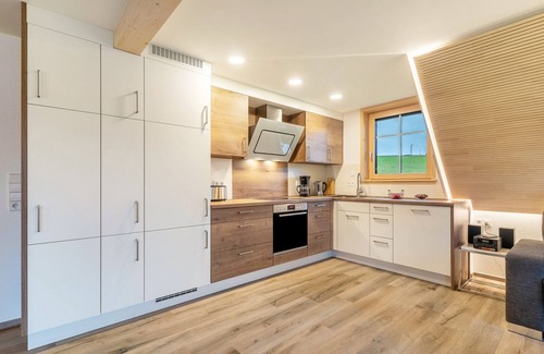 Wolfach - Saint Roman Apartment | Apartment 'Schwarzwaldblick' with Mountain View, Shared Garden and Wi-Fi