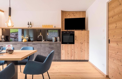 San Giacomo Apartment | Apartment "Siela" with Mountain View, Wi-Fi, Terrace & Garden