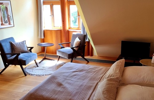 Walmsburg Apartment | Apartment 'Urlaubsnest An Der Elbe' with Shared Garden and Wi-Fi