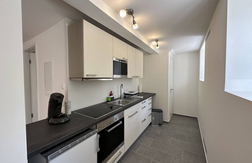 Marxzell Apartment | Apartment 'Wiesenblick' with Private Terrace, Shared Garden and Wi-Fi