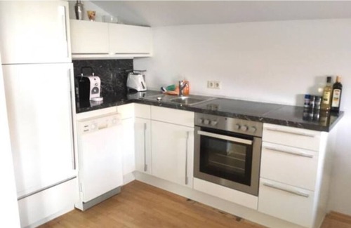 Altmuenster Apartment | Apartment with balcony and lake view