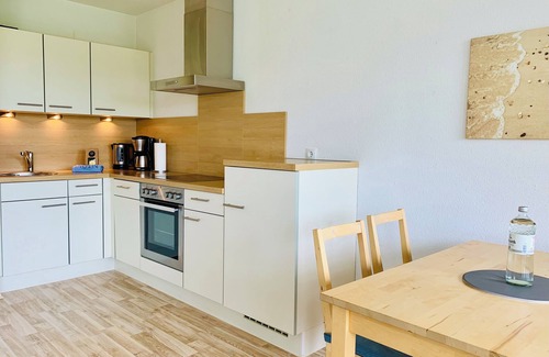 Sierksdorf Apartment | Apartment with balcony & sea view near Hansapark, ideal for 2 persons.