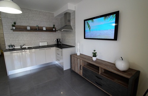 Costa Adeje Apartment | Apartment with large terrace and beautiful pool view, solarium, private parking