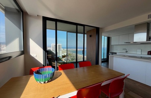 Mataro Apartment | Apartment with sea views and infinity pool, ideal for families.