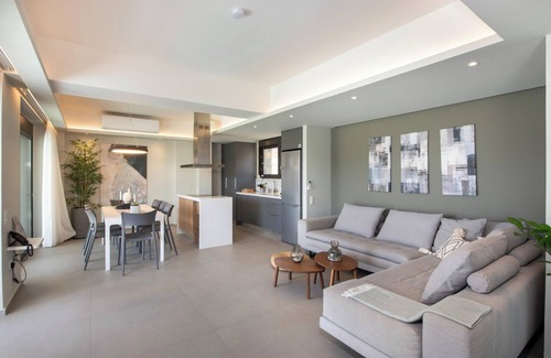 Agios Vasileios Villa | Aphrodite 3 - A Stylish Eco Villa near beaches