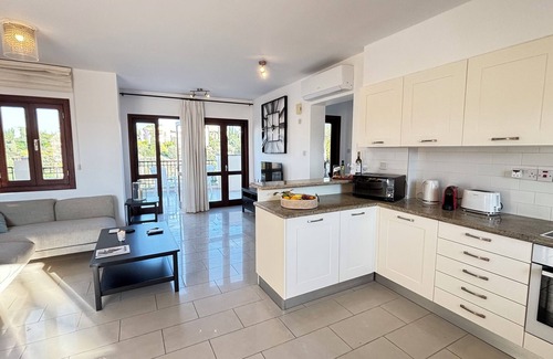 Kouklia Apartment | Aphrodite hills, Anatoli, 2 bedroooms apt , large terrace, 2 min from the pool