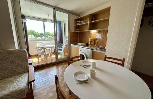 Saint-Cyprien Plage Apartment | Appart 2 studio cabine 4 couchages ST CYPRIEN PLAGE sc895-145