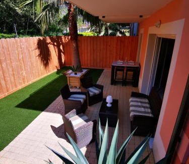 Arcachon Apartment | Appartement 90 m2 avec parking terrasse balcons, proche du port et plages