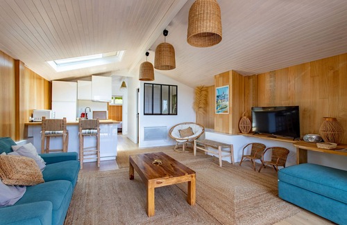 Le Canon Apartment | Appartement Cosy Vue Bassin Avec Grand Balcon